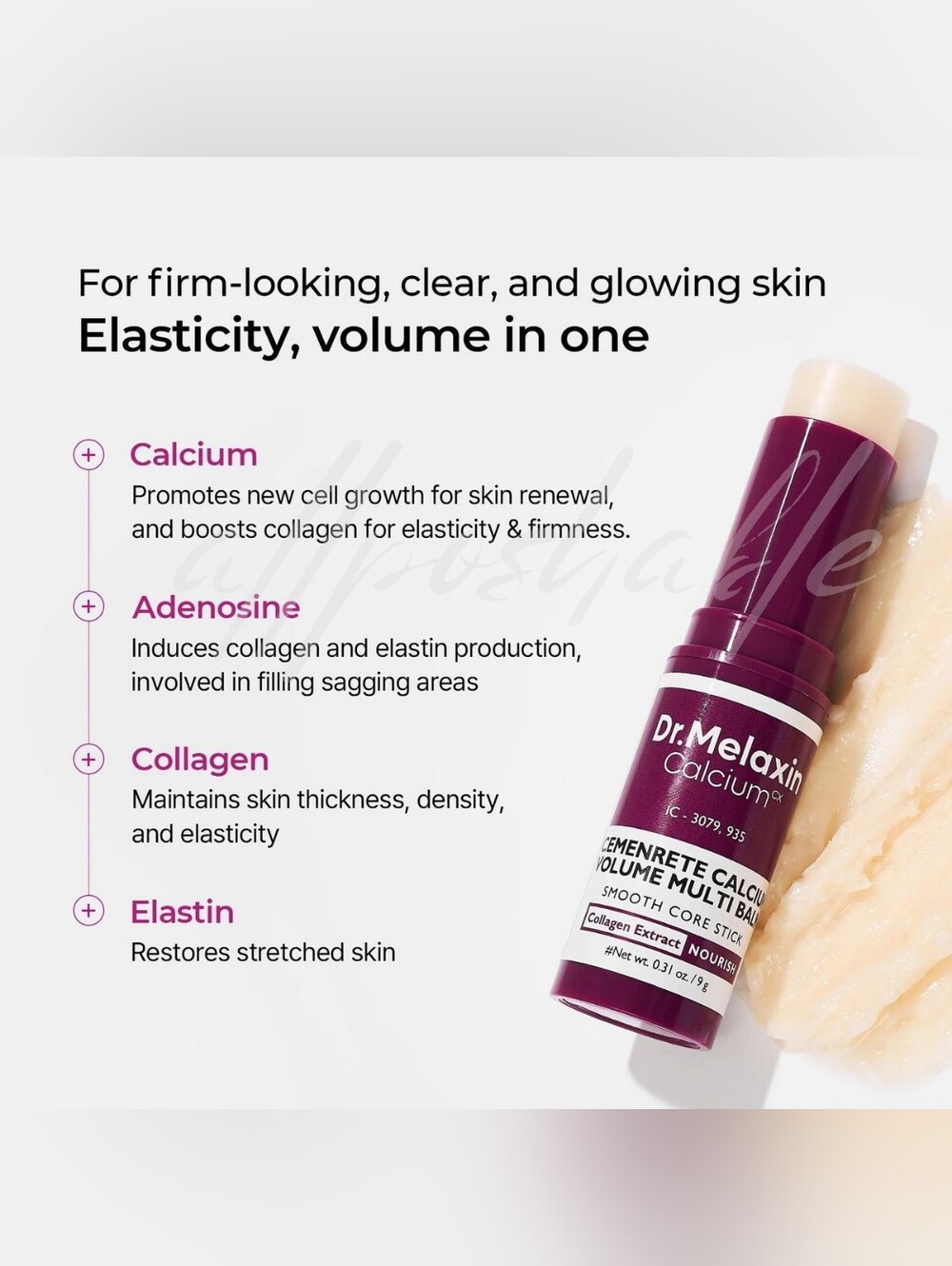 ⭐️LTD QTY⭐️ Dr. Melaxin Calcium Volume Multi Balm